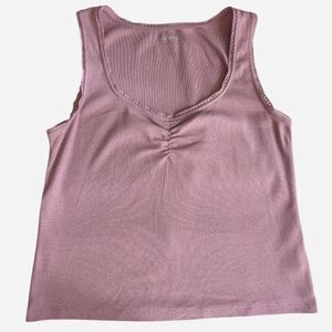Old Navy Pink Cinched Tank Top Size L